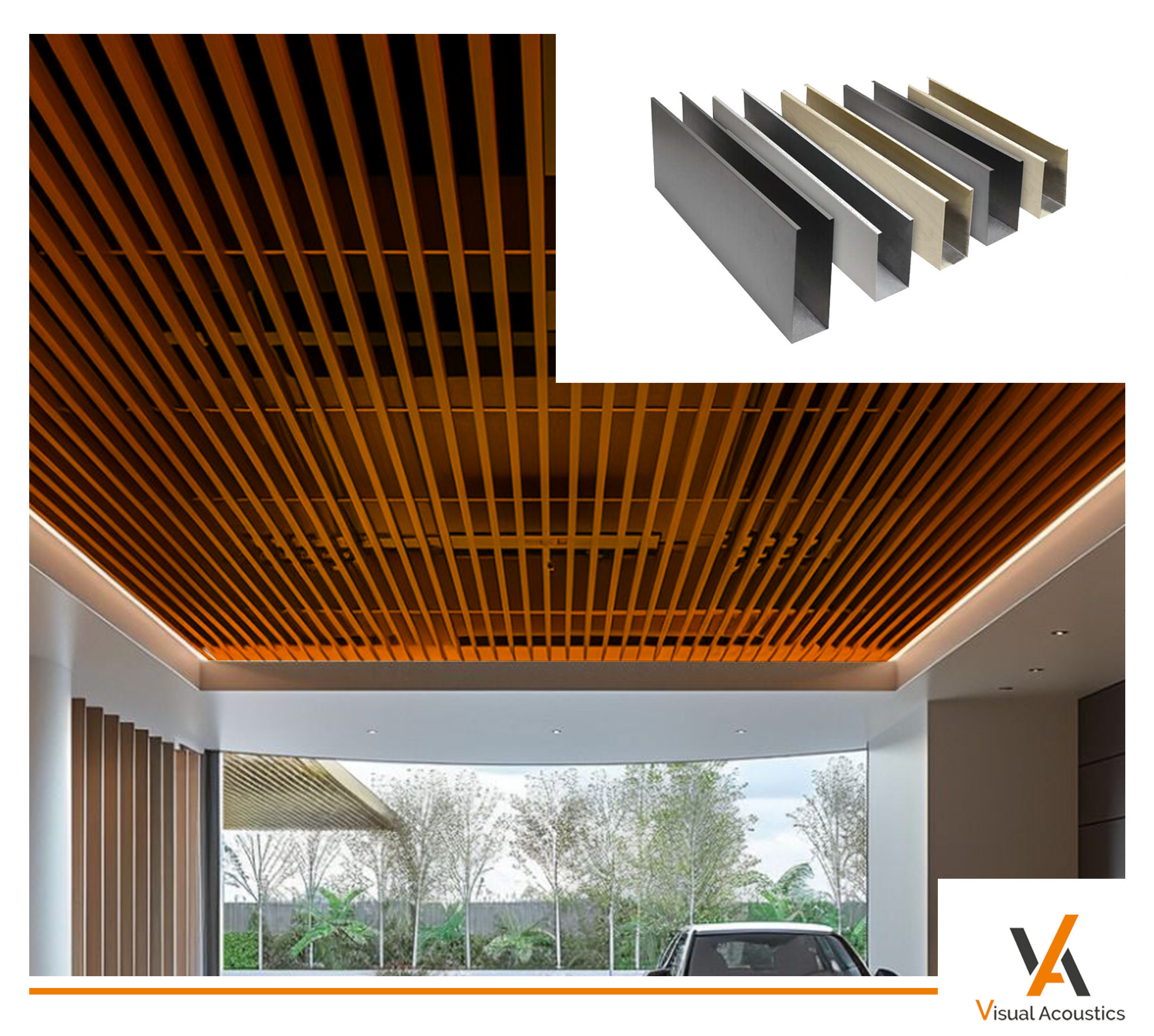 METAL TECH BAFFLE: U-BAFFLE