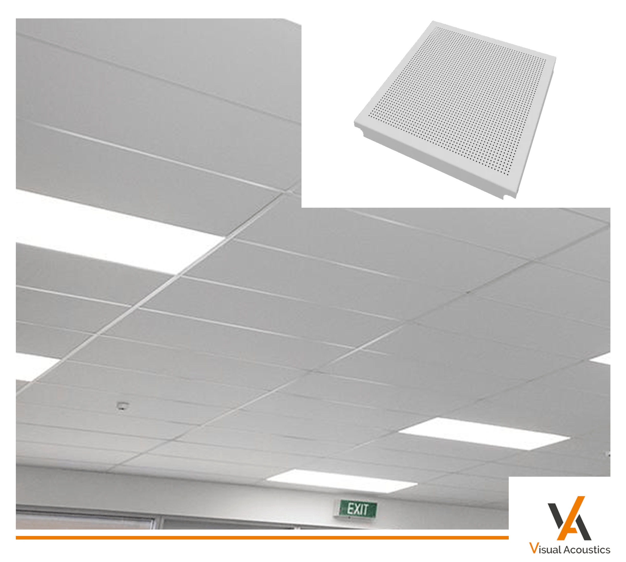 METAL TECH TILE & PLANK CEILING: CLIP-IN