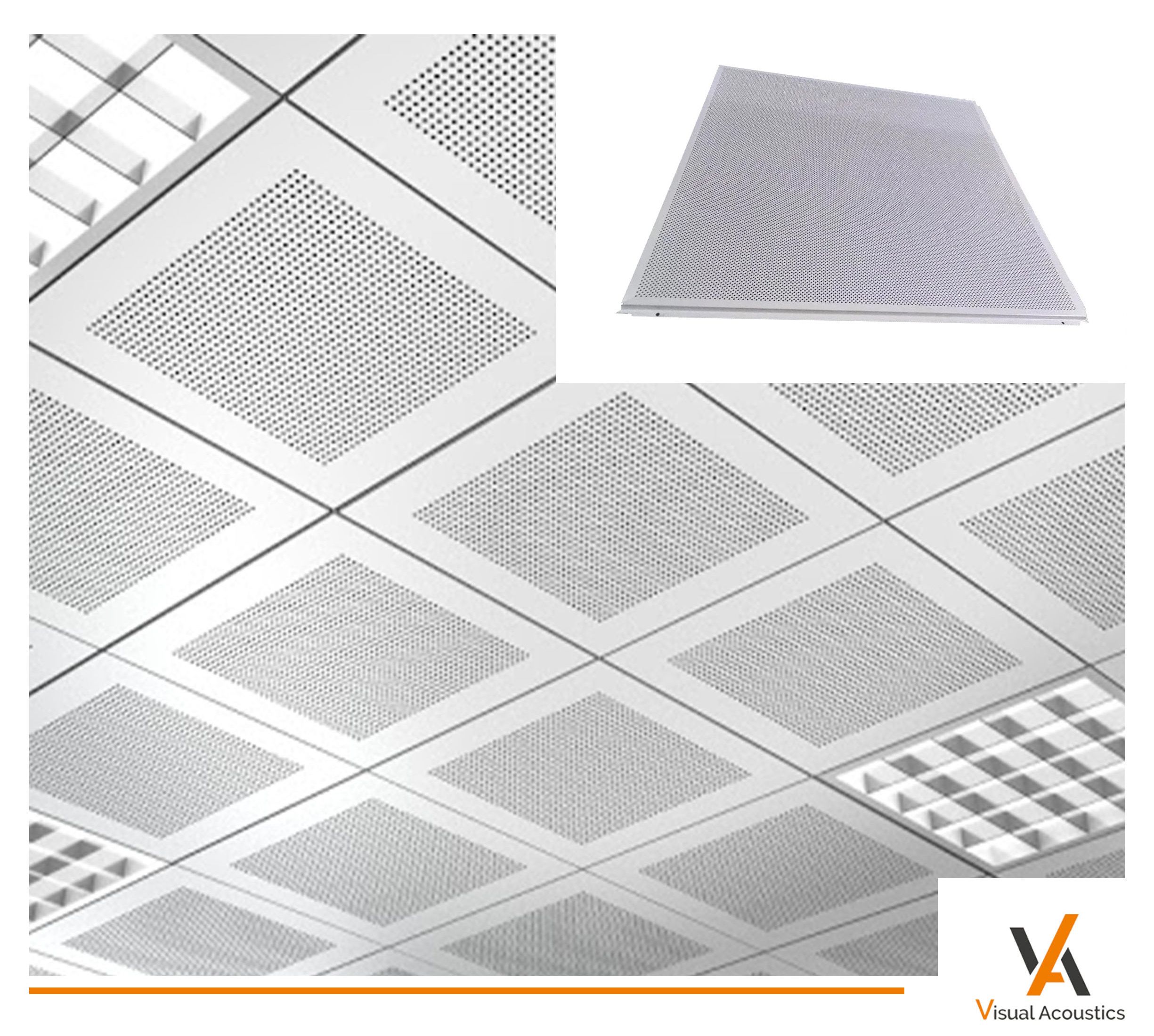 METAL TECH TILE & PLANK CEILING: LAY-IN